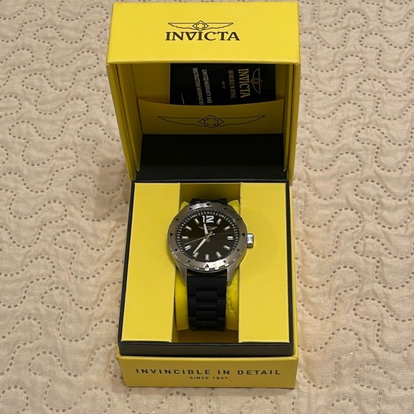 Invicta Other - Invicta Men’s Watch with Black Band  New in Box